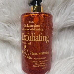CM Golden Glow Intensive Whitening Exfoliating Shower Gel